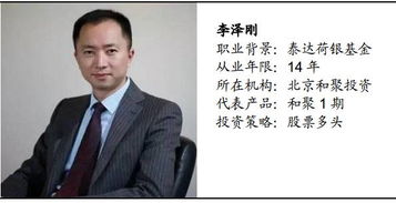 李靖私募基金经理收入（基金经理李静）