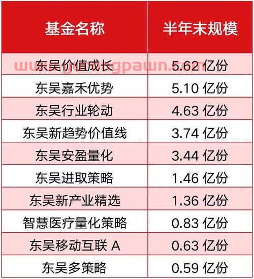 东吴基金4种基金经理排名（东吴基金在国内基金公司的排名）