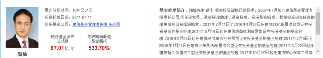 建信基金：5位基金经理和6只关注基金梳理