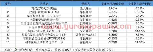 银行理财产品持有多少宁德时代？权益产品业绩全梳理